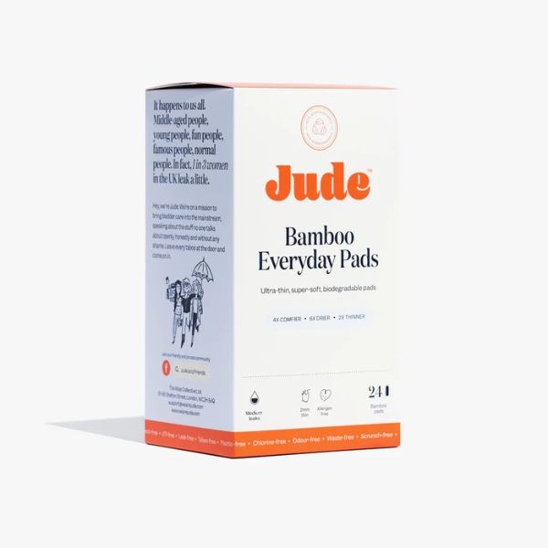Jude Everyday Bamboo Pads - 24 Pads