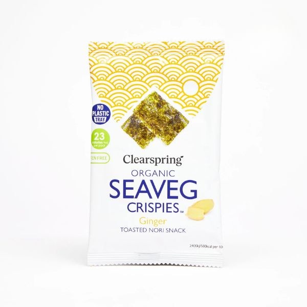Picture of Clearspring Sea Veg Crispies Ginger - 4g