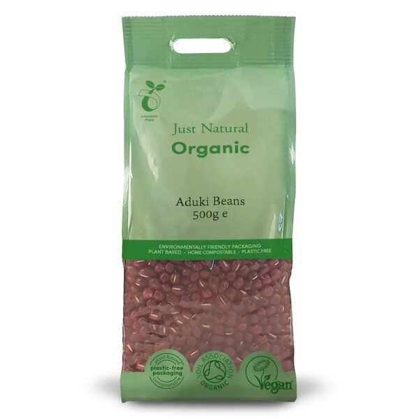 Just Natural Organic Aduki Beans (500g)