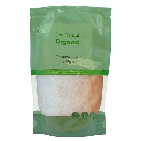 Just Natural Organic Cassava Flour (500g)