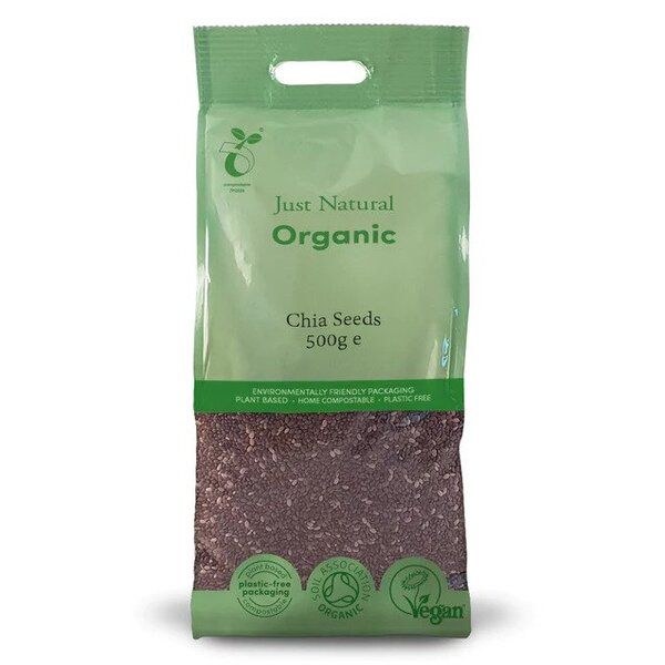 Picture of Just Natural Organic Chia Seeds (500g)