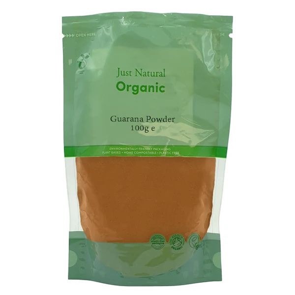 Just Natural Organic Guarana Powder - 100g
