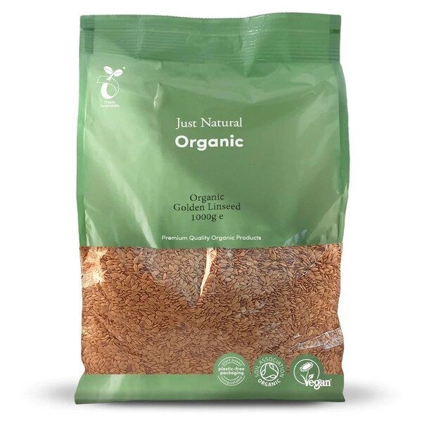 Picture of Just Natural Golden Linseed (1Kg)