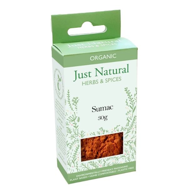 Just Natural Organic Sumac - 30g