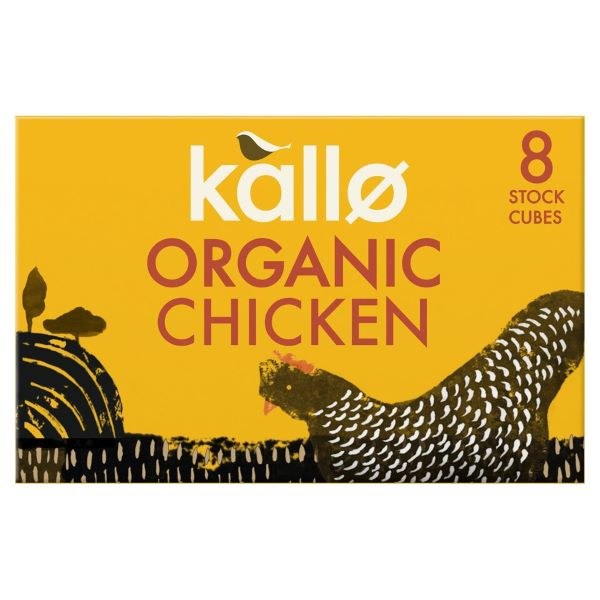 Kallo Organic Chicken Stock Cubes - 66g