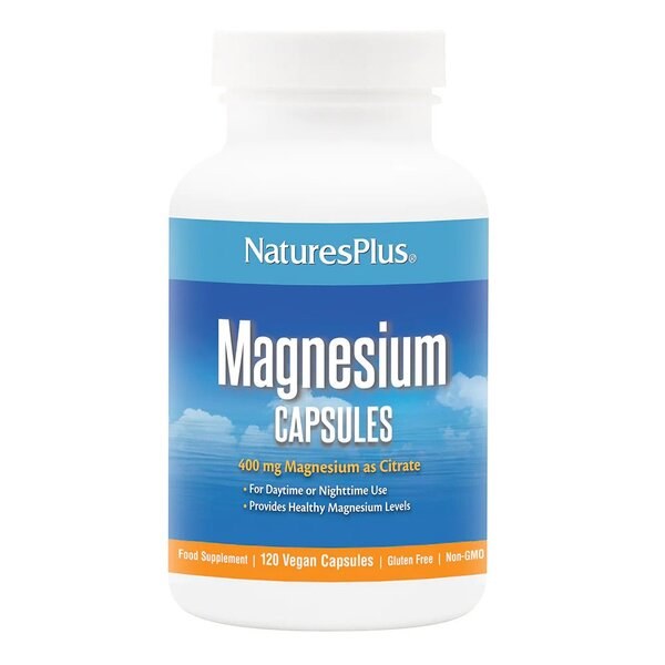 Natures Plus Magnesium - 120 Capsules