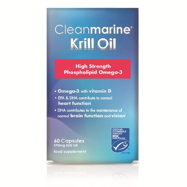 Cleanmarine Krill Oil - 60 Capsules