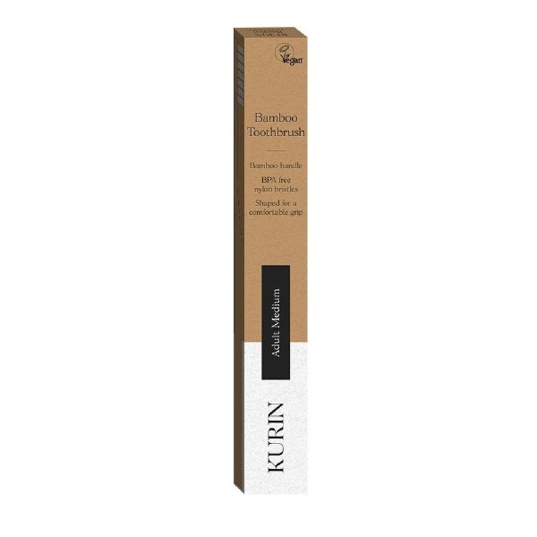 Picture of Kurin Bamboo Toothbrush for Adults - Medium