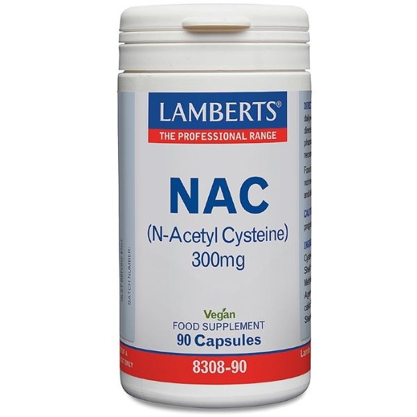 Lamberts NAC 300mg - 90 Capsules