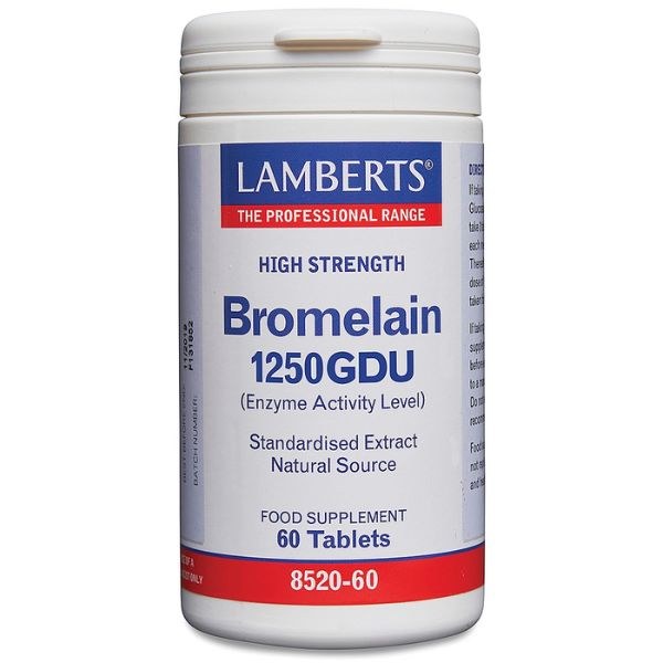 Lambert's Bromelain 1250GDU - 60 Capsules