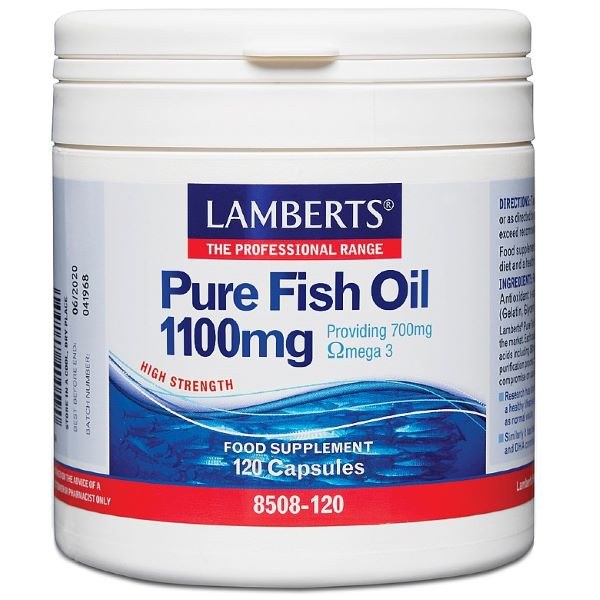 Lamberts Fish Oil 1100mg - 180 Capsules