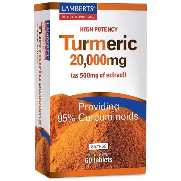 Lamberts Turmeric 20,000mg - 60 Tablets