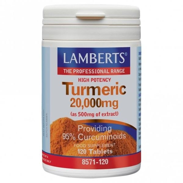 Lamberts Turmeric 20,000mg - 120 Tablets