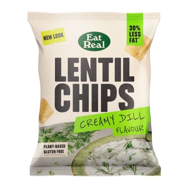 Eat Real Creamy Dill Lentil Chips - 95g