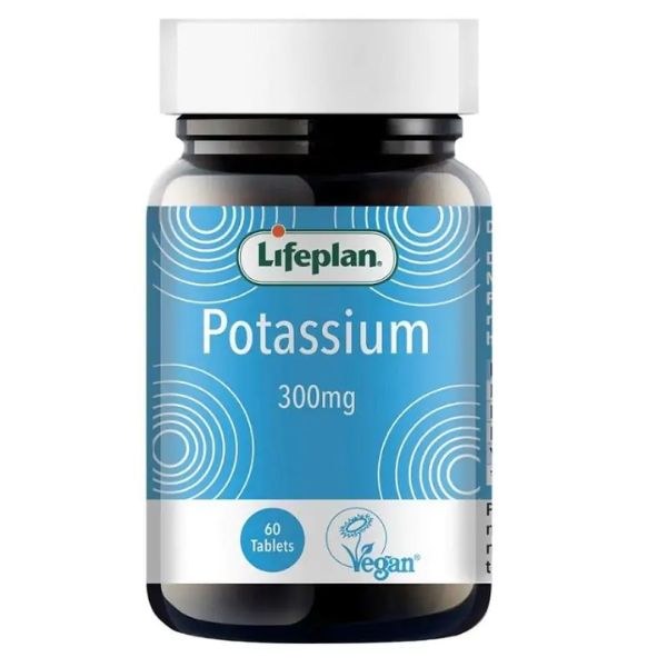 Lifeplan Potassium 300mg - 60 Tablets
