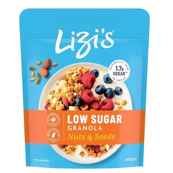 Lizi's Low Sugar Nuts & Seeds Granola - 400g