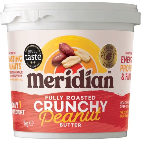 Meridian Crunchy Peanut Butter (1Kg)