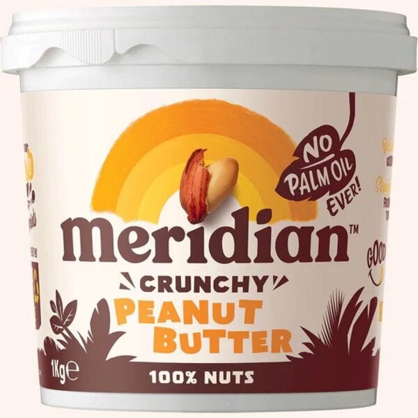 Meridian Crunchy Peanut Butter (1Kg)