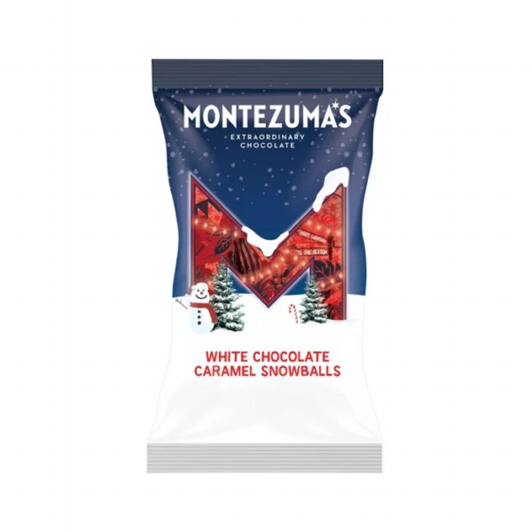 Montezuma's White Choc Caramel Snowballs- 120g