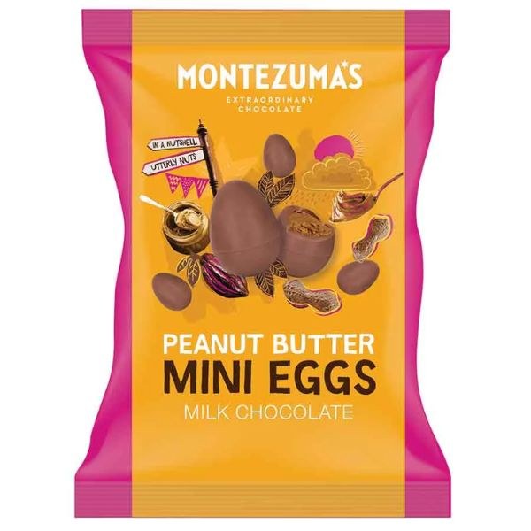 Montezuma's Milk Chocolate Peanut Butter Mini Eggs - 150g