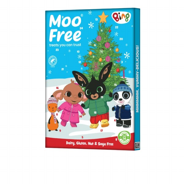 Moo Free Bing Free From Advent Calendar - 70g