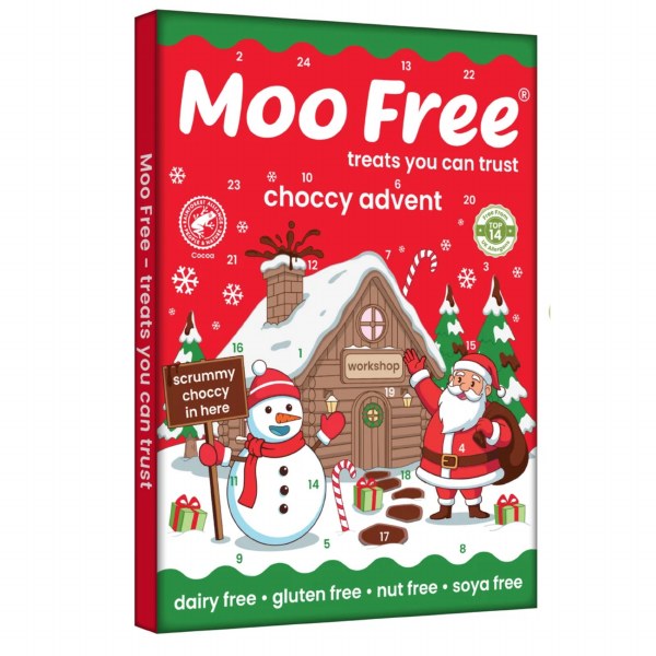Moo Free Milk Chocolate Advent Calendar - 70g