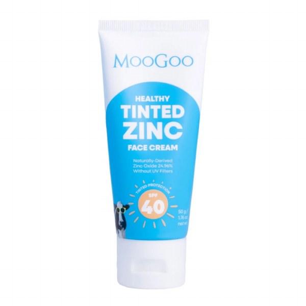 MooGoo Tinted SPF 40 Face Cream - 50g