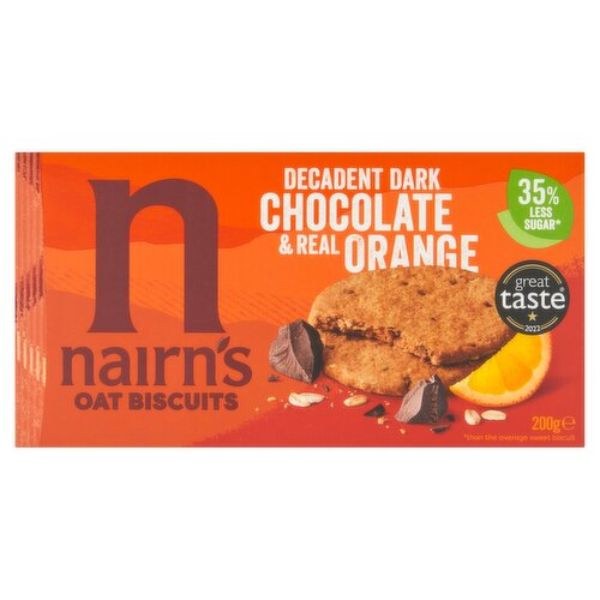 Nairns Chocolate Orange Oat Biscuits - 200g