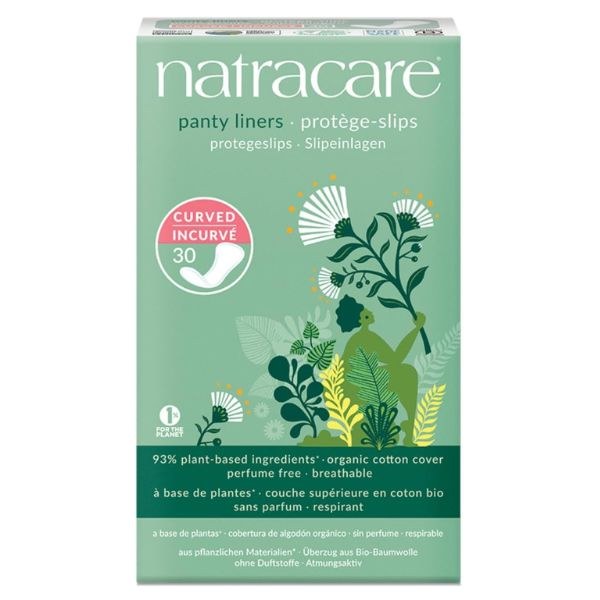 Picture of Natracare Curved Panty Liners - 30 Liners
