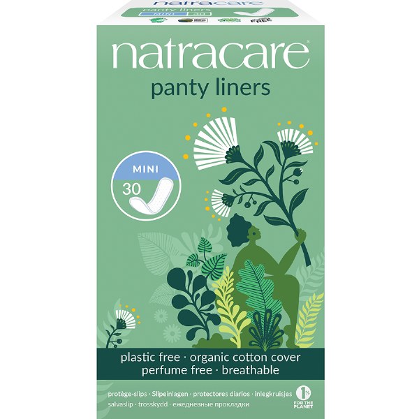 Natracare Panty Liners Mini - Box of 30