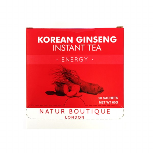 Natur Boutique Korean Ginseng Instant Tea - 20 Sachets