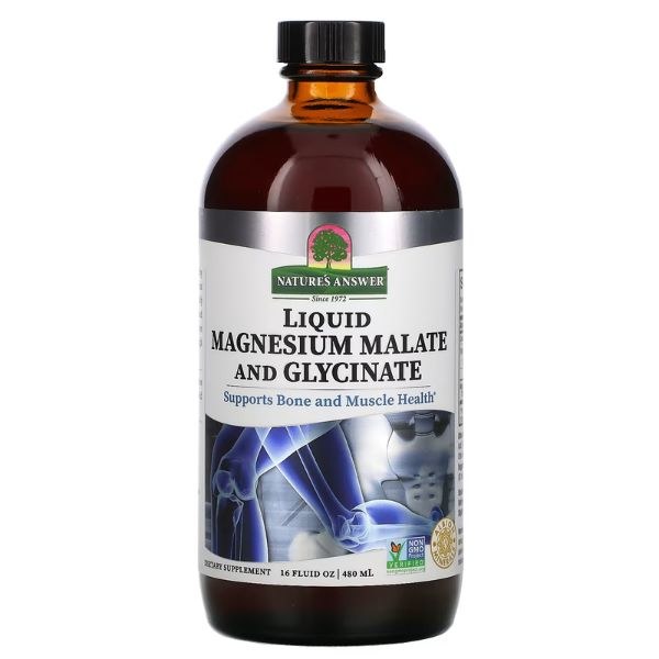 Nature's Answer Magnesium Malate & Glycinate - 480ml