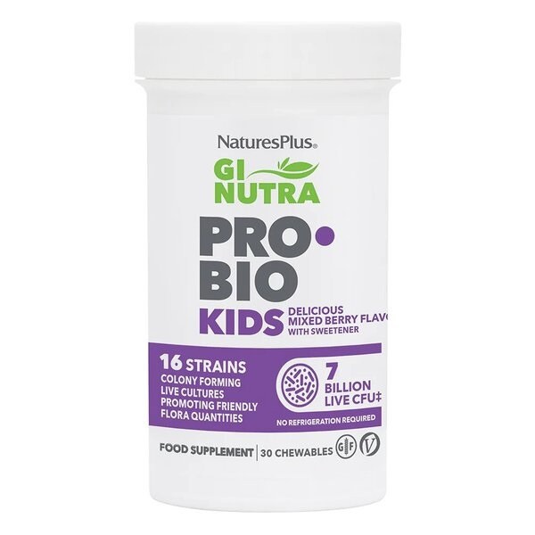 NaturesPlus GI Nutra ProBio Kids - 30 Chewables