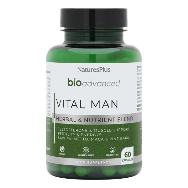 Picture of Natures Plus Bioadvanced Vital Man - 60 Capsules