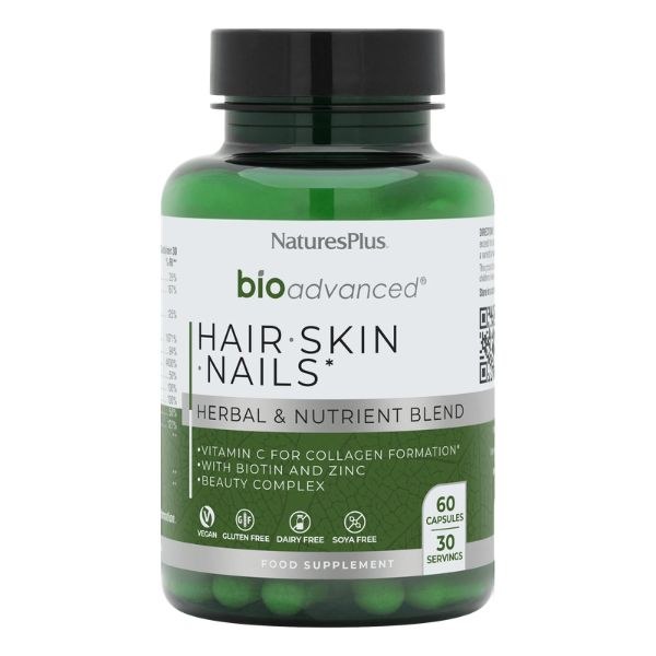 Nature's Plus BioAdvanced Hair, Skin & Nails - 60 Capsules