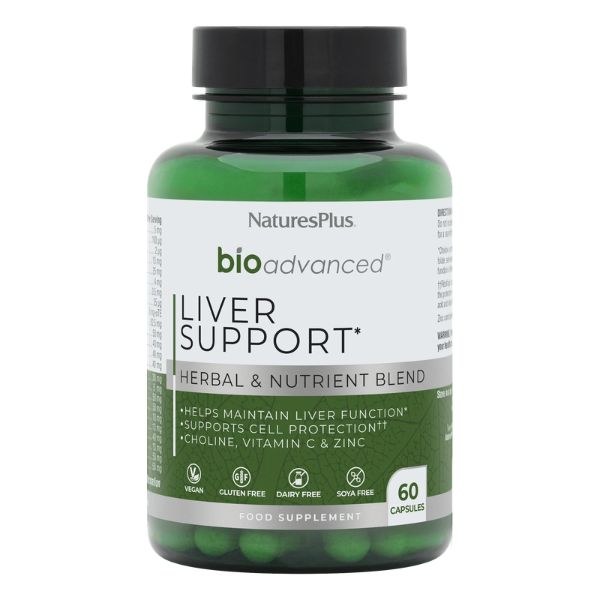 Nature's Plus BioAdvanced Liver Support - 60 Capsules