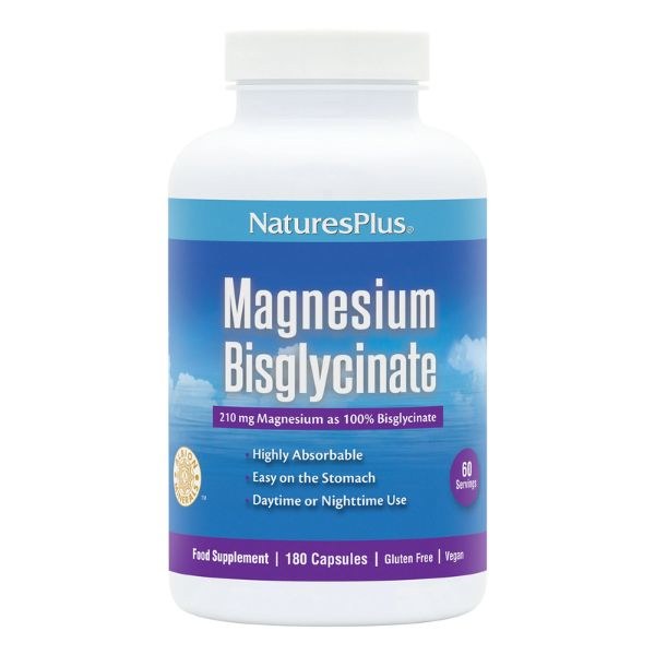 Nature's Plus Magnesium Glycinate - 180 Capsules