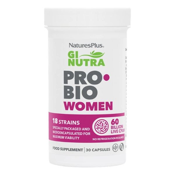 NaturesPlus GI Nutra ProBio Women - 30 Capsules