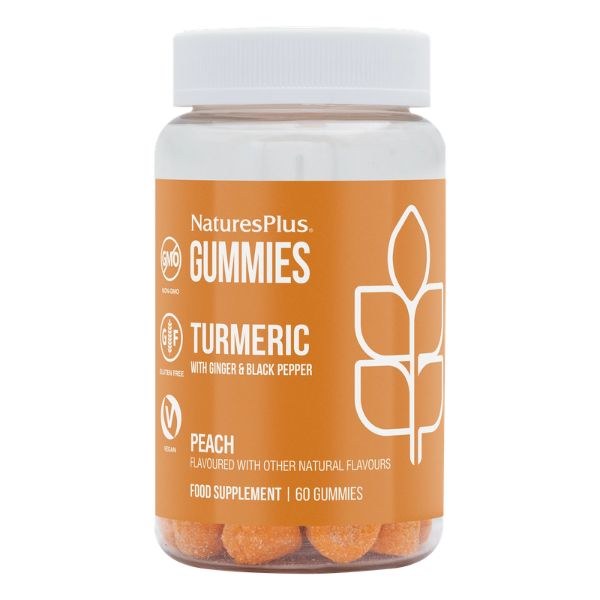Nature's Plus Turmeric Gummies - 60 Gummies
