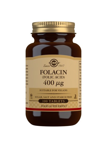 Solgar Folacin 400mcg - 100 Tablets