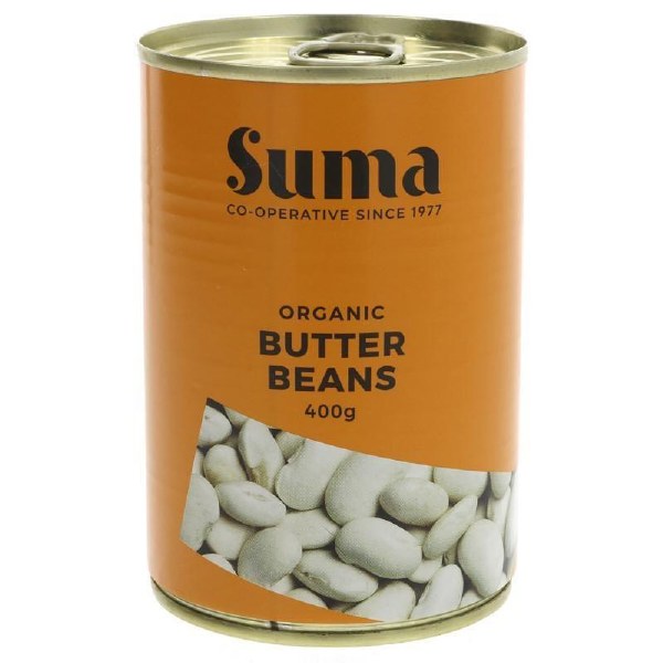 Suma Organic Butter Beans - 400g