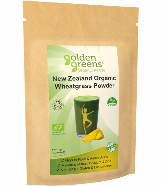 Picture of Golden Greens Organic Wheatgrass Powder - 100g