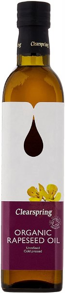 Picture of Clearspring Organic Rapeseed Oil - 500ml