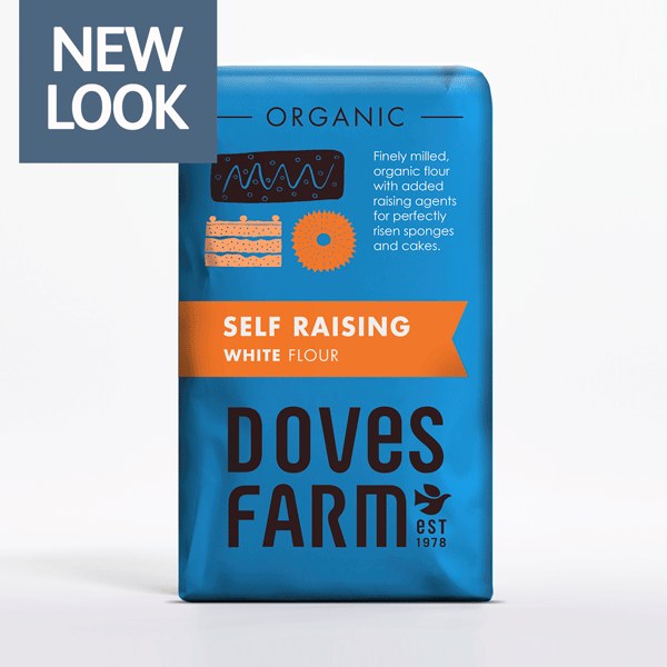Doves Farm Organic White Self-Raising Flour - 1Kg