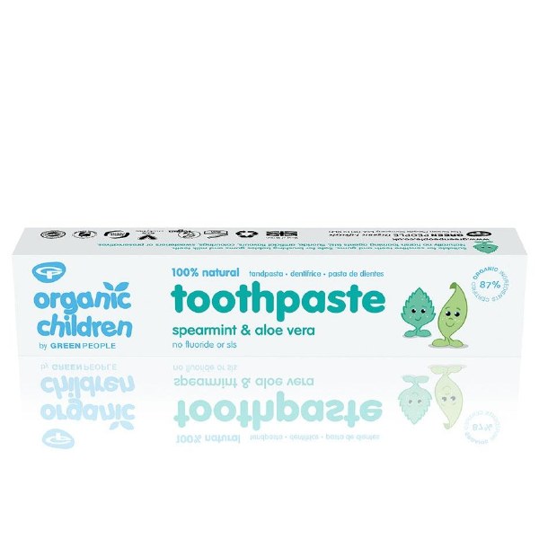 Green People Children's Toothpaste - Spearmint & Aloe