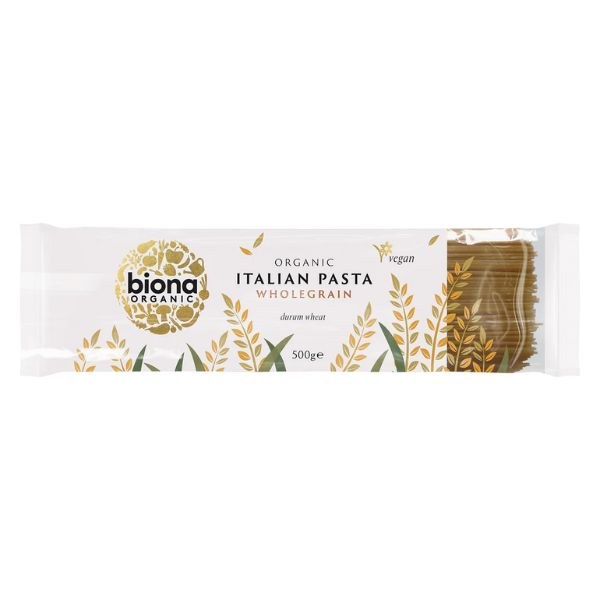 Biona Organic Italian Wholegrain Pasta - 500g