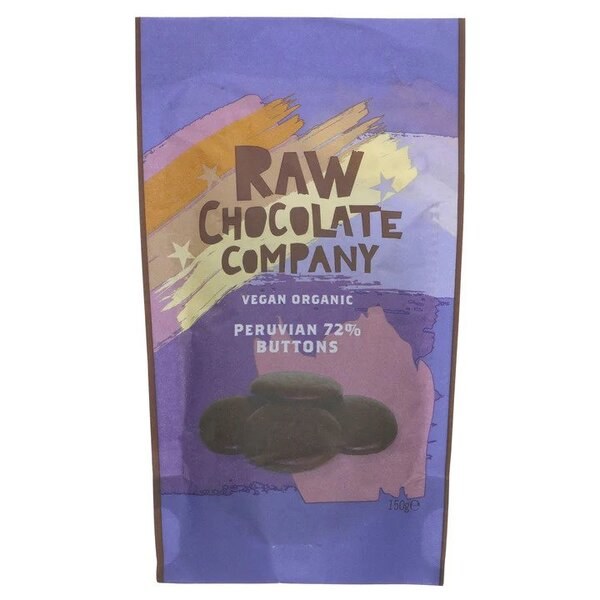 Raw Chocolate Company Peruvian Buttons (150g)