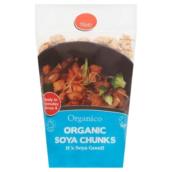 Organico Soya Chunks 150g