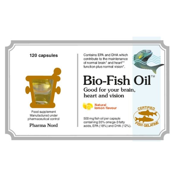 Pharma Nord Bio-Fish Oil 500mg - 120 Capsules