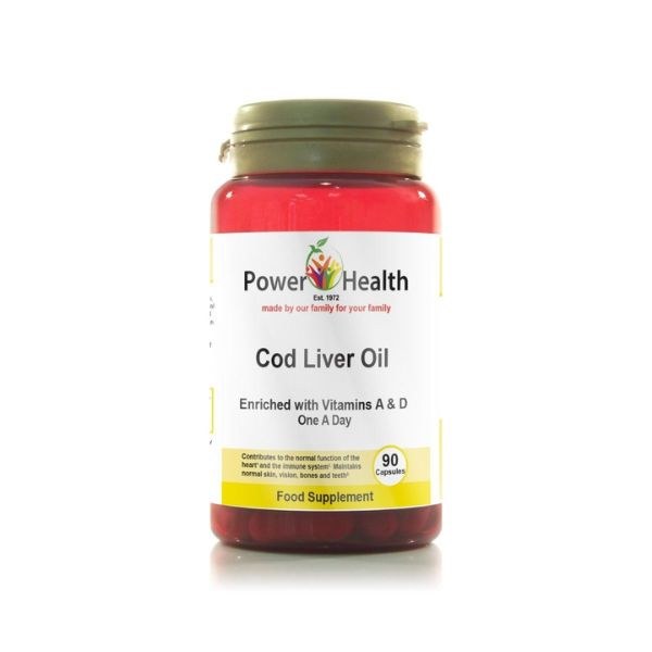 Power Health Cod Liver Oil Capsules - 90's